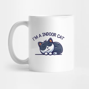 I’m An Indoor Cat - Sleeping Cat Mug